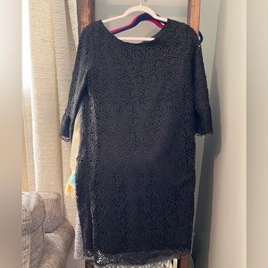 Sail to Sable roses lace cutout dress size 8